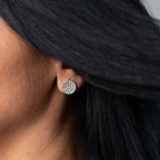 Cercei Pebble studs argint
