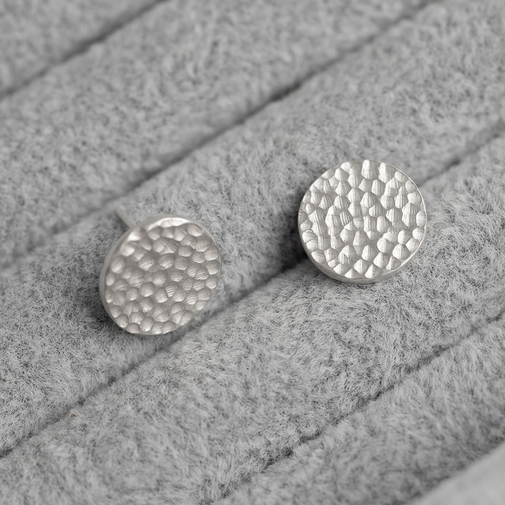 Cercei Pebble studs argint