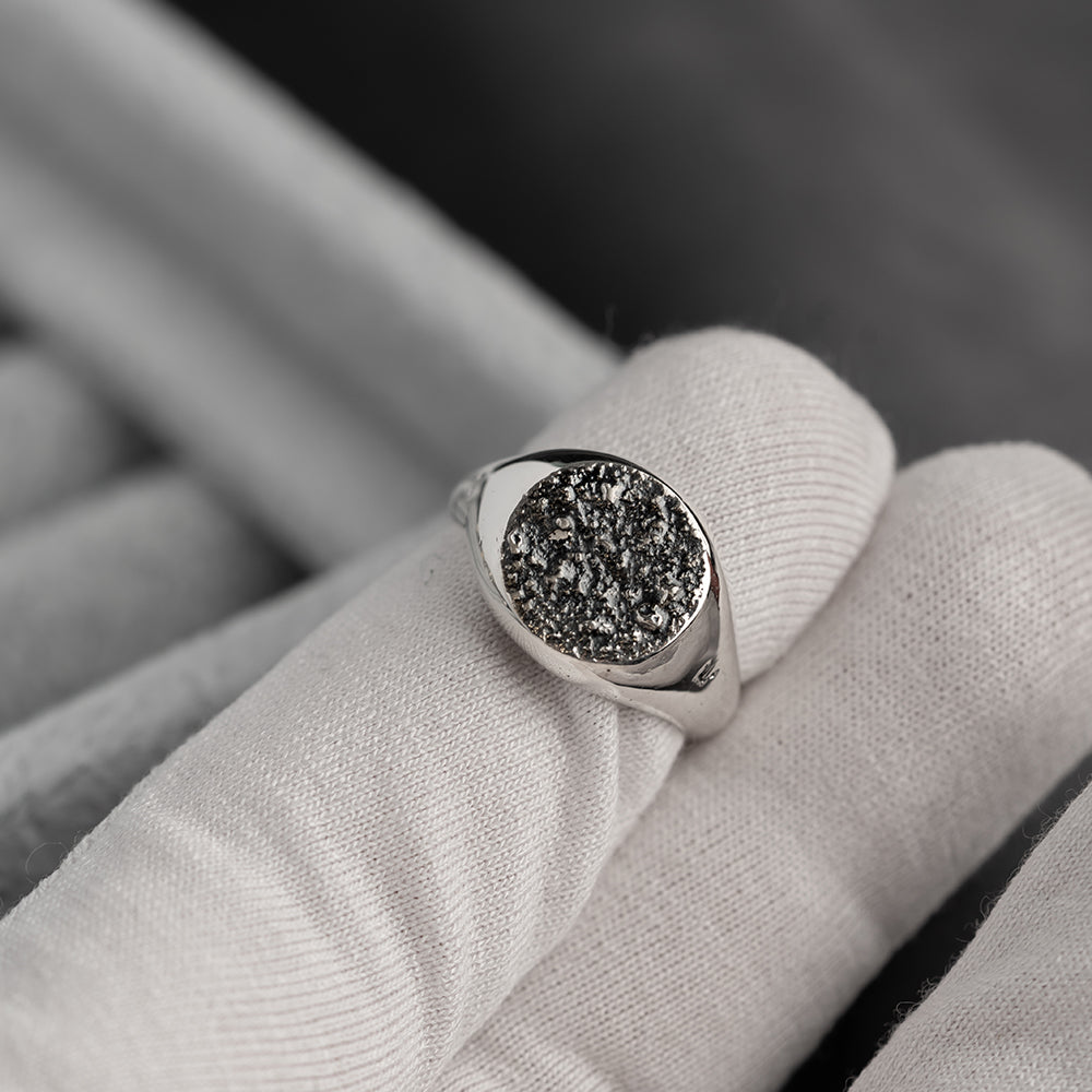 Moon Signet Argint